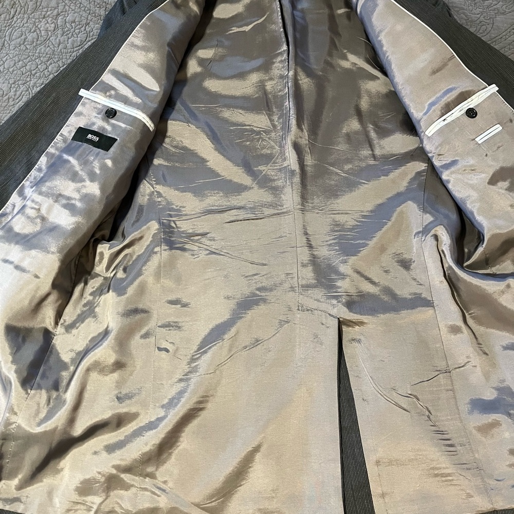 Boss Sport Coat Lightweight Wool Blend Size 42-44L - Picture 8 of 13